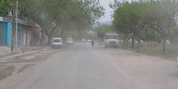 Suspendieron las clases en el Valle de Uco por viento zonda