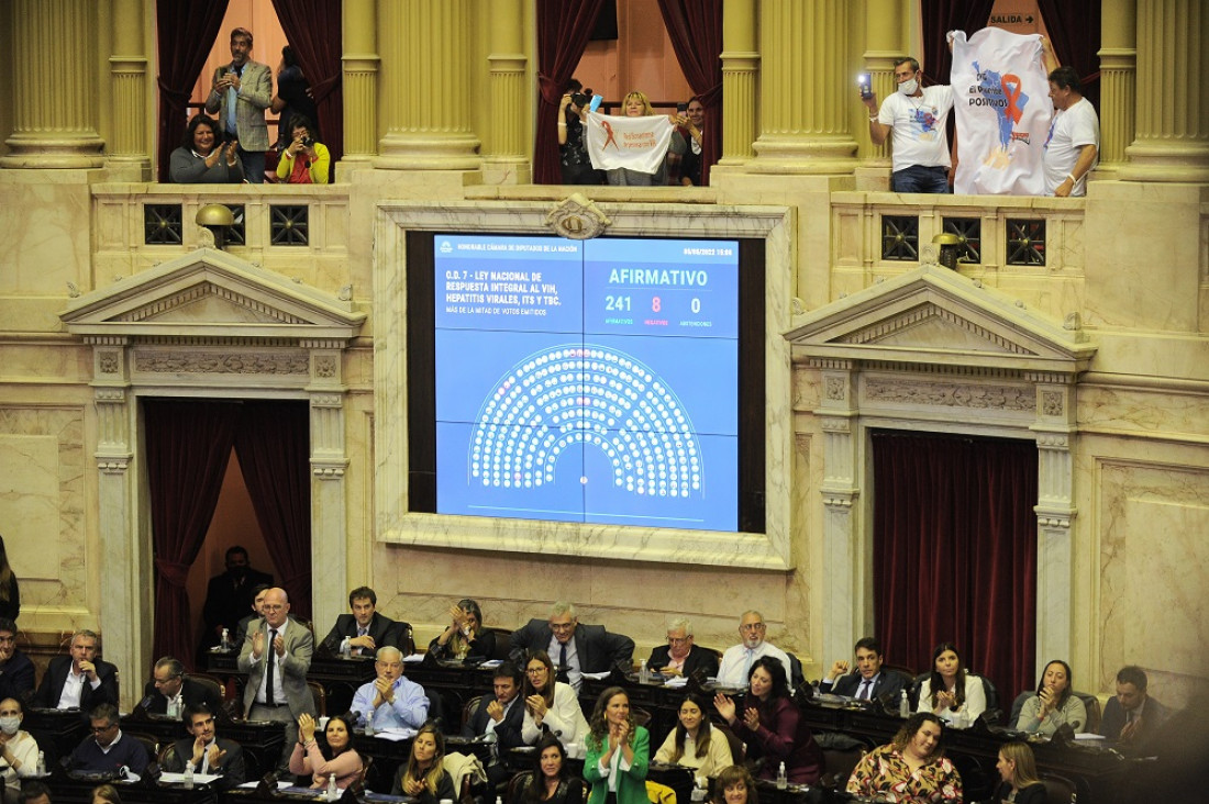 Tras años de lucha, avanzó en Diputados la nueva ley de VIH