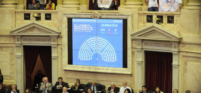 Tras años de lucha, avanzó en Diputados la nueva ley de VIH