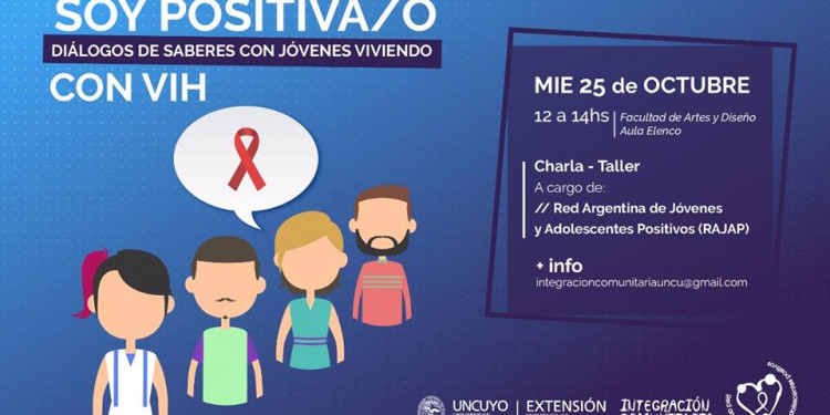 Charla para jóvenes sobre vivir cómo con VIH