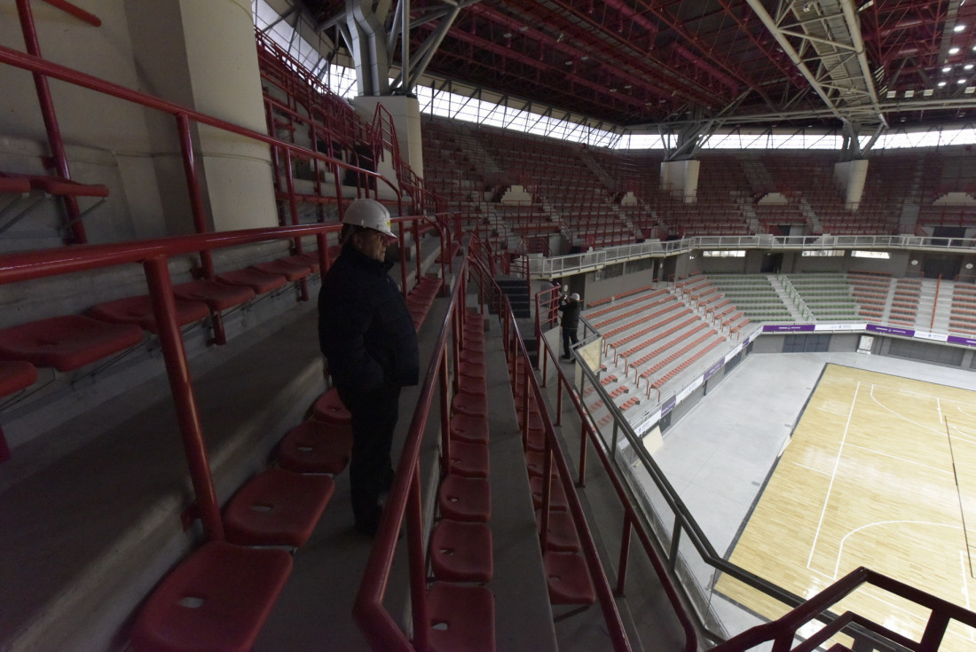 Inaugurarán el nuevo estadio cubierto con un partido de la selección de futsal