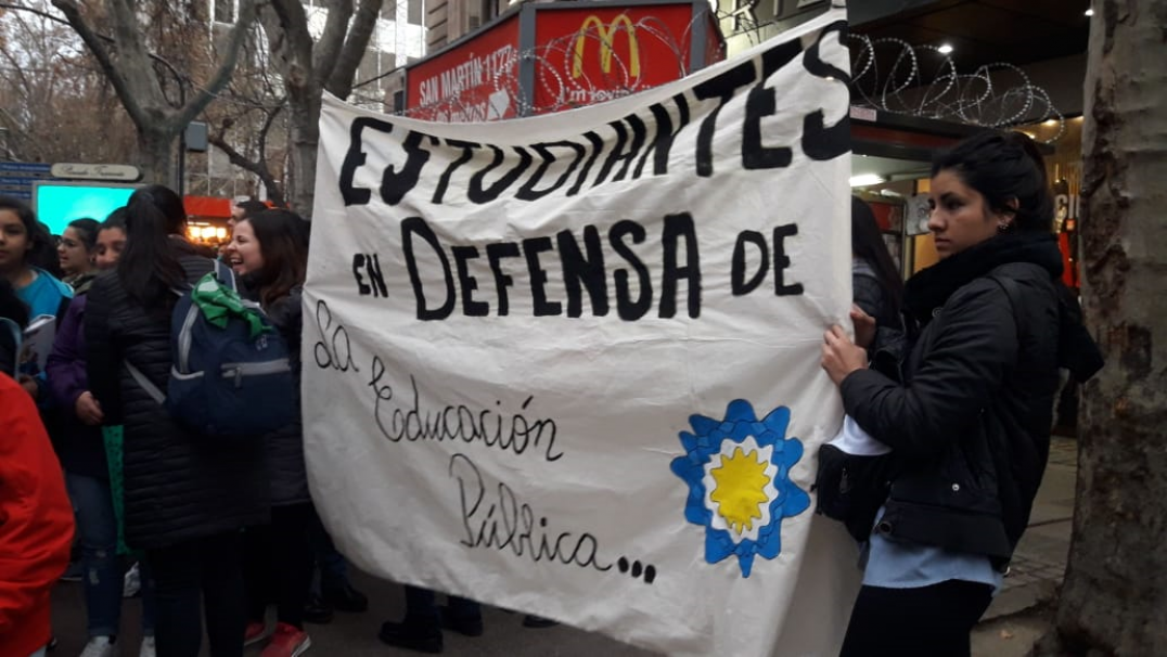 imagen El reclamo universitario cruzó todo el país y se sintió en Mendoza