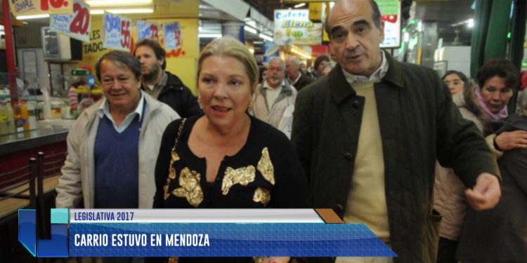 Carrió pidió en Mendoza un lugar en las listas para Gutiérrez