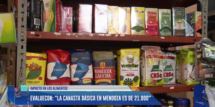Evaluecon: "La canasta básica en Mendoza es de $ 21 000"