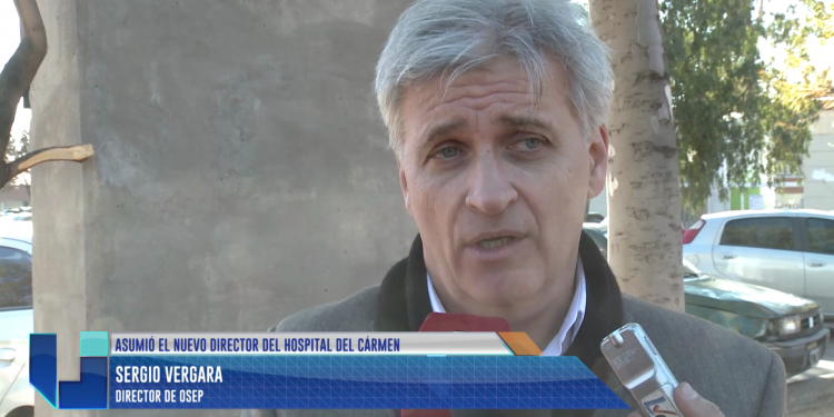 Oscar Boiero es el nuevo director del Hospital El Carmen