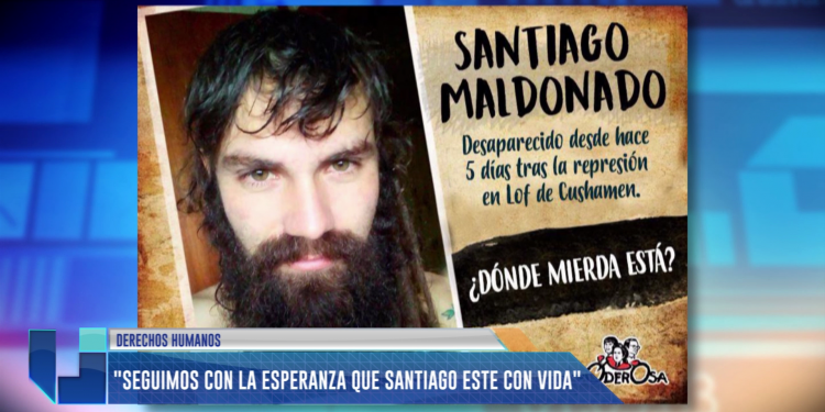 Garavano: "Seguimos con la esperanza que Maldonado esté con vida"