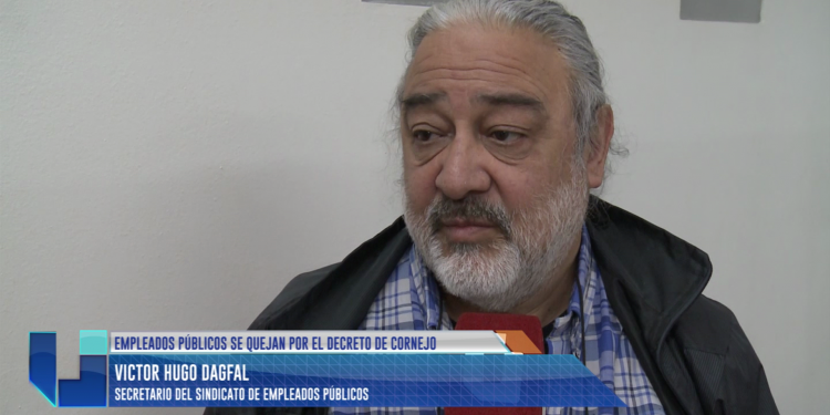 Víctor Dagfal: "Los estatales somos contribuyentes como cualquier otro ciudadano"