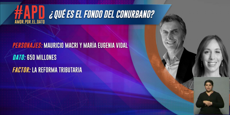 Columna #APD: ¿Qué es el fondo del conurbano?