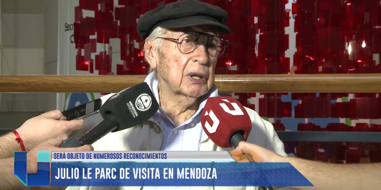  Julio Le Parc: "un recibimiento caluroso me alimenta"