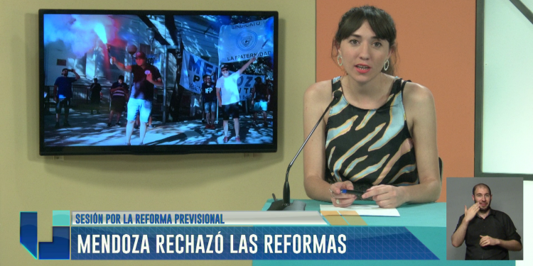 Mendoza rechazó la reforma previsional