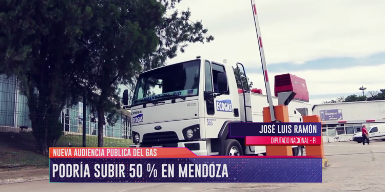 El gas podría subir un 50 % en Mendoza