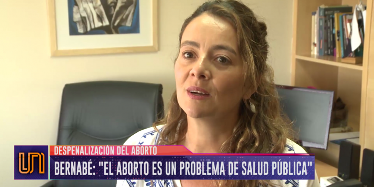 Fernanda Bernabé: "El aborto es un problema de salud pública" 