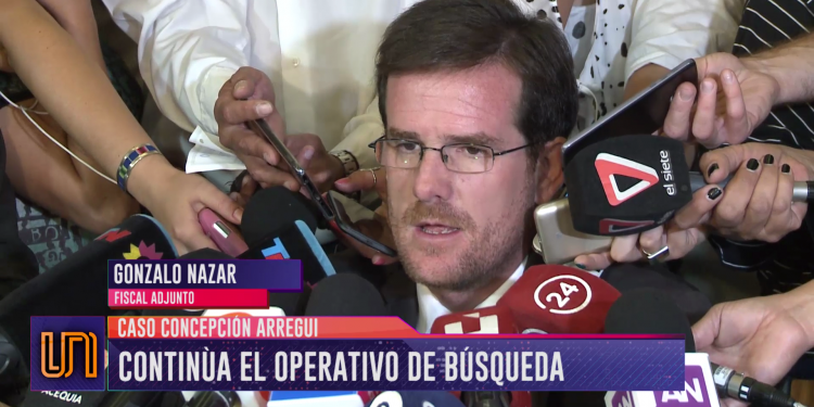 Caso Concepción Arregui: continúa el operativo de búsqueda