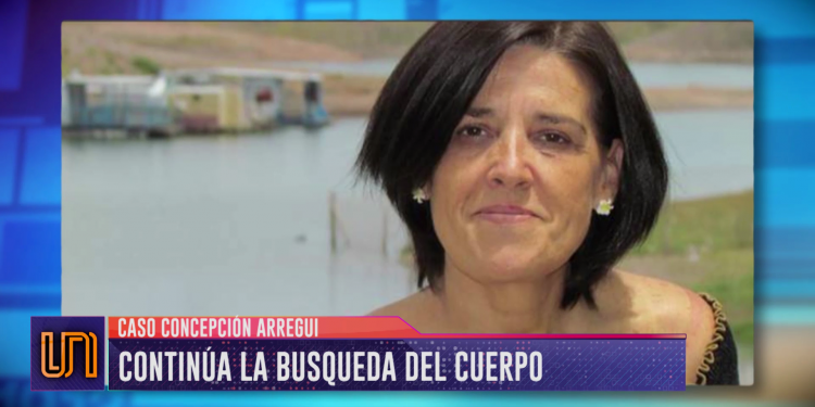 Continúa la búsqueda del cuerpo de Concepción Arregui