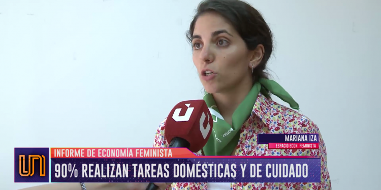 El 90 % de las mujeres realiza tareas domésticas y de cuidado