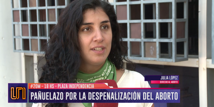 Convocan a un pañuelazo a favor de la legalización del aborto