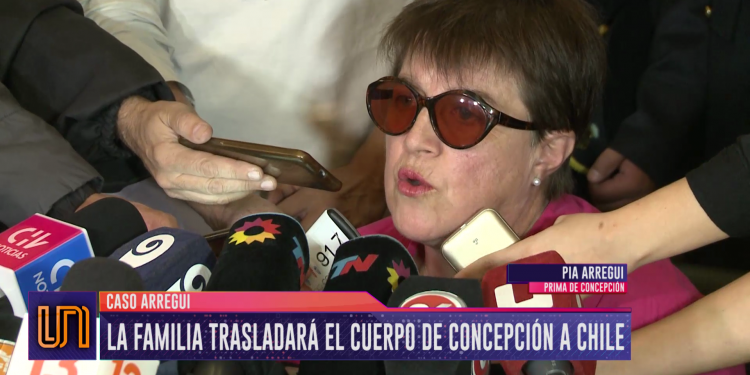 La familia de Arregui trasladará el cuerpo de Concepción a Chile