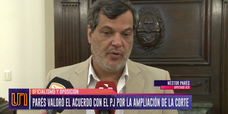 Parés celebró el acuerdo entre el peronismo y el Gobierno