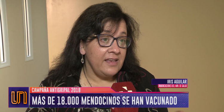 Ya son 18 000 los mendocinos vacunados contra la gripe