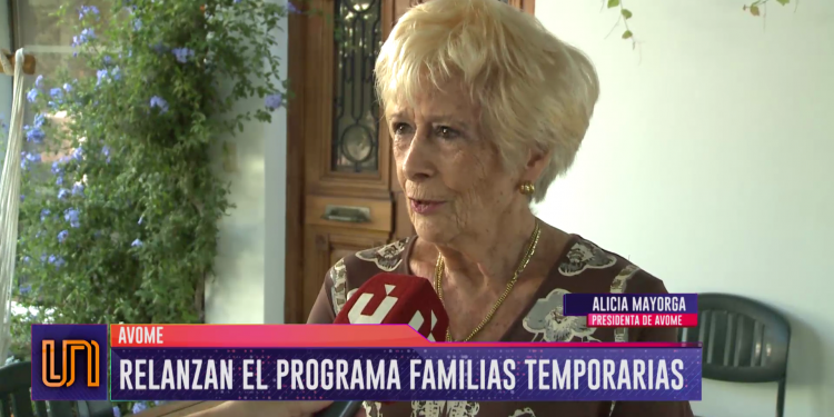 Relanzan el programa de familias temporarias