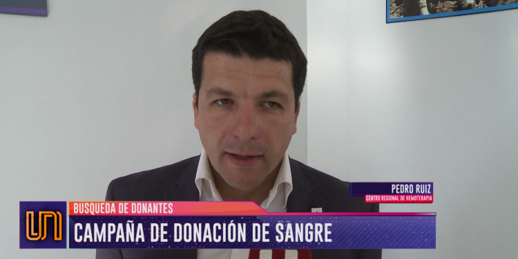 Relanzan la campaña de donación de sangre