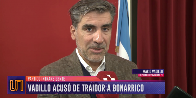 El Partido Intransigente acusó de "traidor" a Bonarrico
