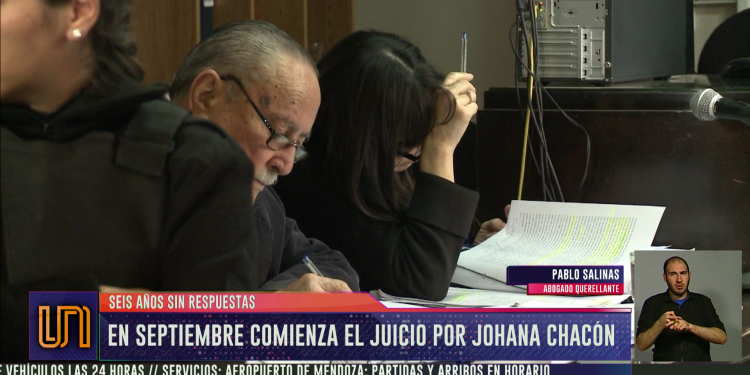 Caso Johana Chacón: en septiembre comenzará el juicio 