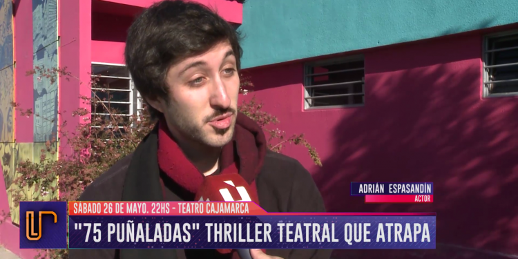 "75 Puñaladas", el atrapante thriller teatral