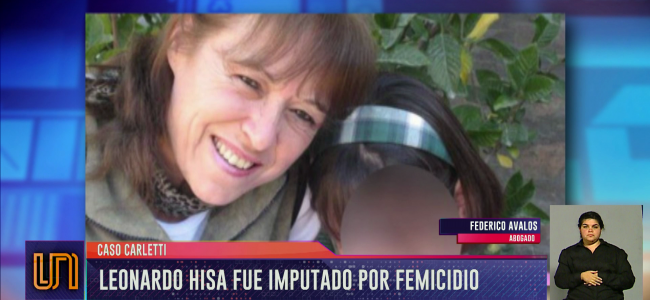 Caso Carleti: Hisa fue imputado por femicidio