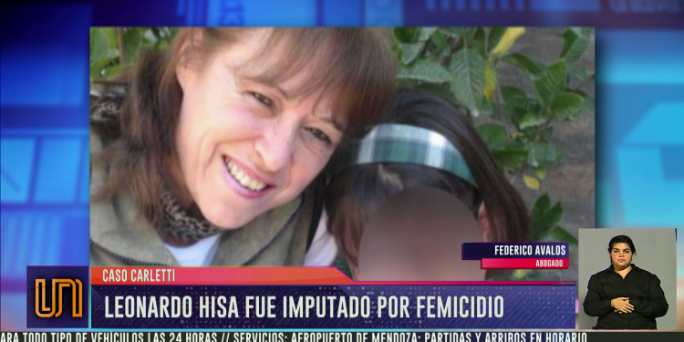 Caso Carleti: Hisa fue imputado por femicidio