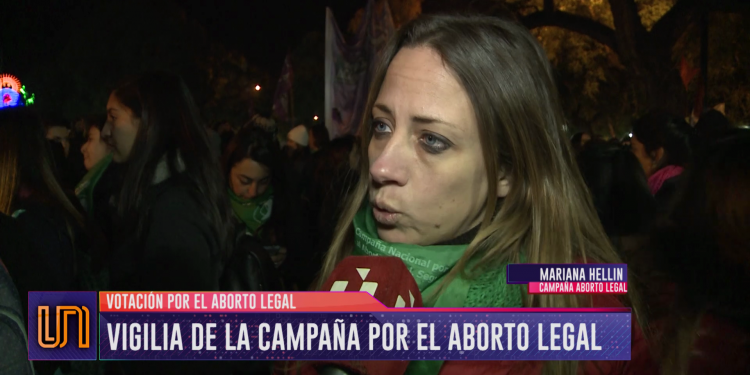 Vigilia nocturna en Mendoza a la espera de la votación