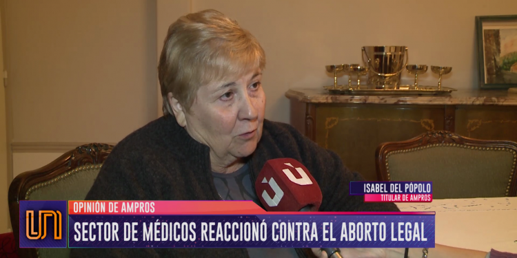 Del Pópolo: "Ojalá podamos proteger la vida de la mamá y del bebé"