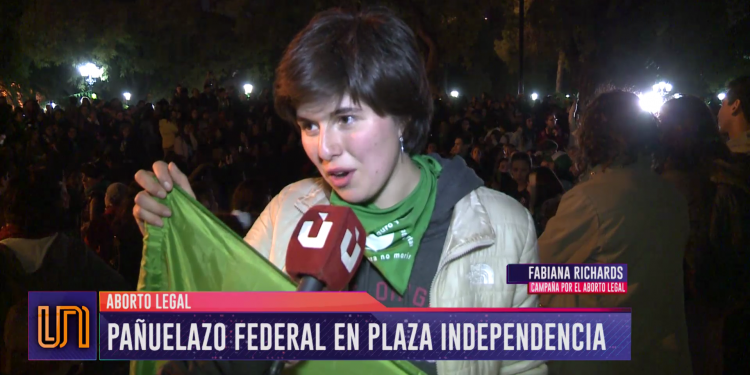 Mendoza se sumó al pañuelazo federal por el aborto legal