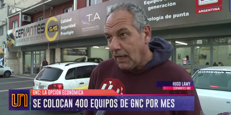 Se colocan 400 equipos de GNC por mes en Mendoza