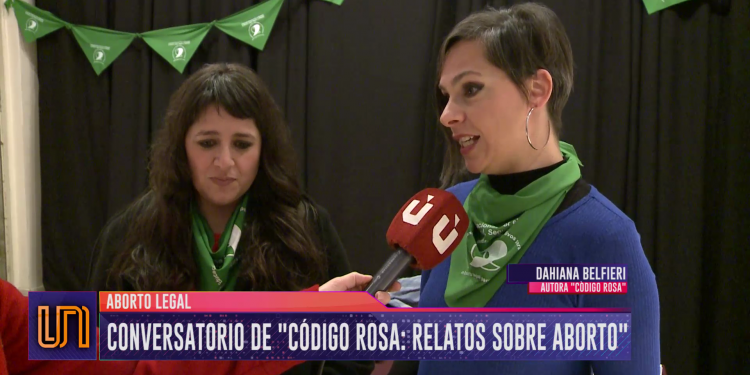 Presentaron "Código Rosa: Relatos sobre aborto"