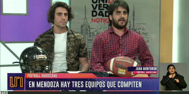 Football americano made in Mendoza
