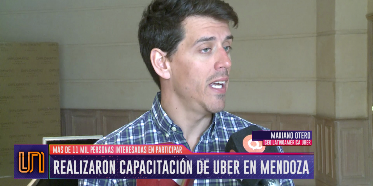 Uber ya empezó a capacitar en Mendoza