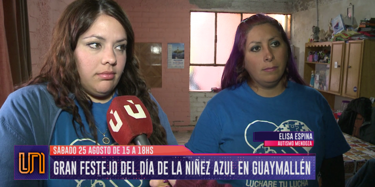 Niños y niñas con autismo festejaron su día en Guaymallén