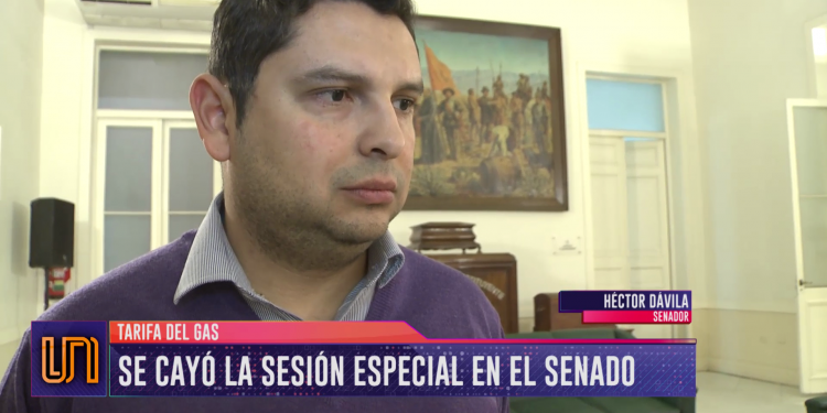 Se cayó la sesión en el Senado contra el tarifazo