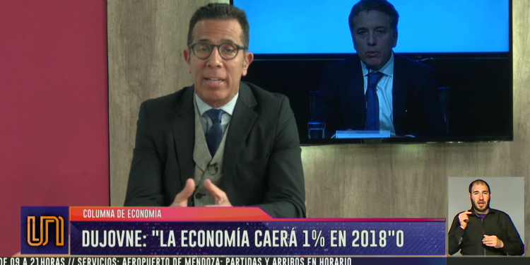 Dujovne: "La economía caerá 1% en 2018"