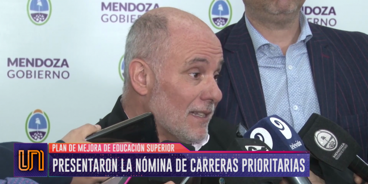 Educación Superior: la DGE presentó el listado de carreras prioritarias