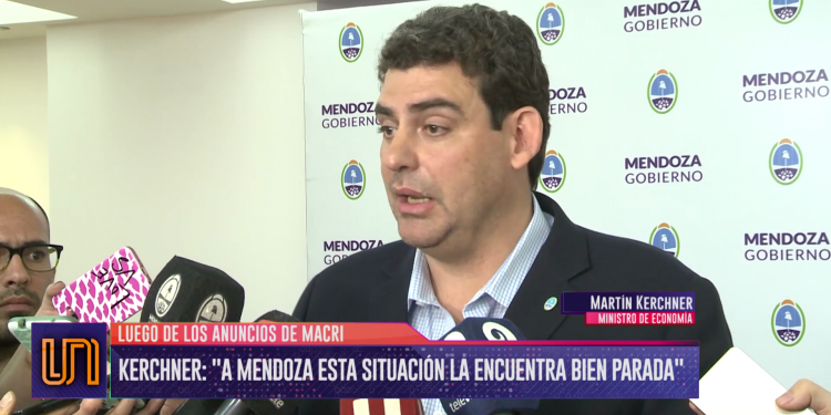 Kerchner: "A Mendoza, esta situación la encuentra bien parada"