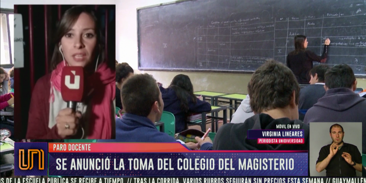 Tomaron el Magisterio 