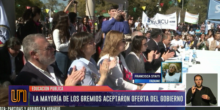 Conflicto universitario: la mayoría de los gremios aceptaron la oferta