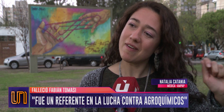 Falleció Fabián Tomasi: "Fue un referente en la lucha contra agroquímicos"