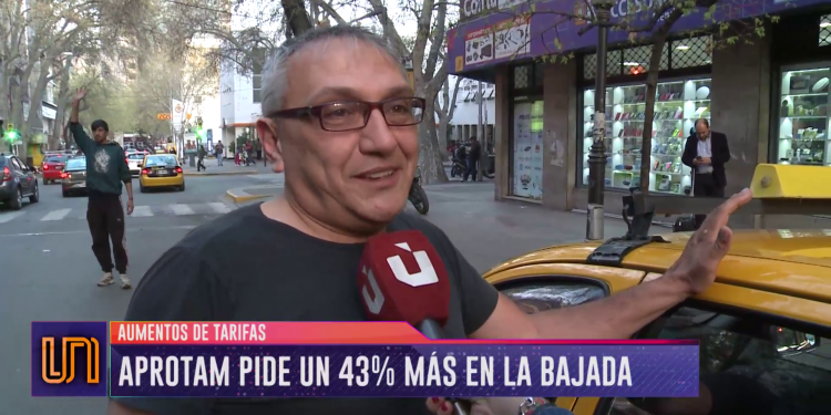 Taxis piden aumentar 43% más la bajada de bandera