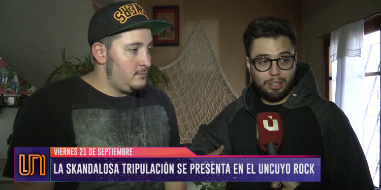 La Skandalosa tripulación se presenta en el UNCuyo Rock