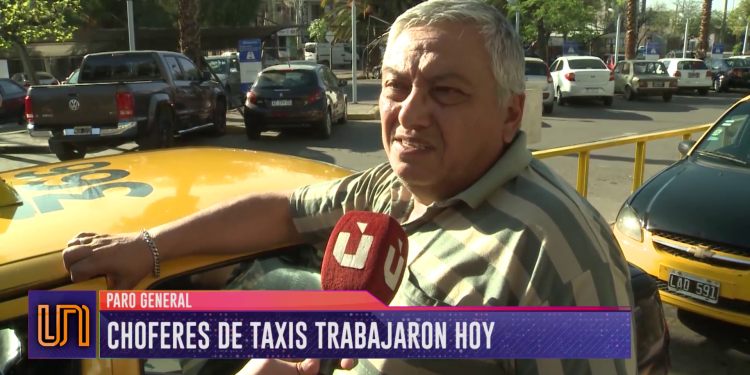 Taxistas no se sumaron al paro 