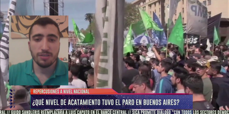 Así se vivió el paro nacional en Buenos Aires