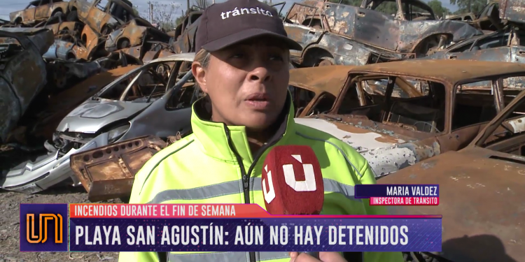 Aún no hay detenidos por eI incendio en la Playa San Agustín